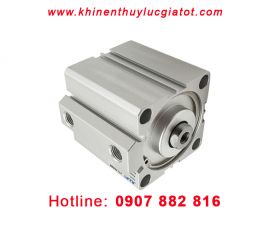 Xi Lanh Compact Airtac SDA100X10S Và SDA100X10SB (Loại Có Từ) Ren Trong, Ren Ngoài