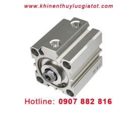 Xi Lanh Compact Airtac SDA100X40S Và SDA100X40SB (Loại Có Từ) Ren Trong, Ren Ngoài