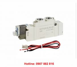 Van Điện Từ Khí Nén SMC SY7120-4LZD-02 (Van Khí Nén 5/2, Ren 13mm, AC220V)