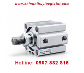 Xi Lanh Compact Airtac SDA100X5S Và SDA100X5SB (Loại Có Từ) Ren Trong, Ren Ngoài