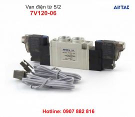 Van Điện Từ Khí Nén AIRTAC 7V120-06