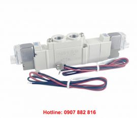 Van Điện Từ Khí Nén SMC SY5320-5LZD-01 (Van Khí Nén 5/3, Ren 9,6mm, DC24V)