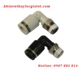 Đầu Nối 90 Độ 1 Đầu Ren 1 Đầu Ống AIRTAC PL