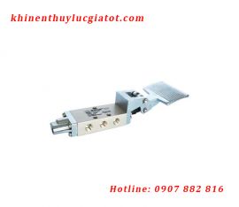 Bàn Đạp Chân Khí Nén STNC TF-403A (Cóc Đạp Hơi 5/2, Ren 17mm)